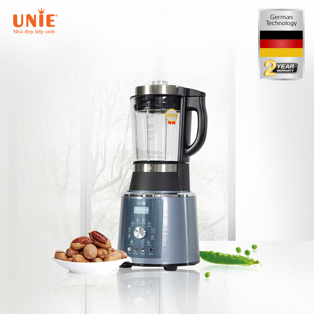 Máy làm sữa hạt UNIE V1 dung tích 1,75L, công suất siêu khỏe 1800W - Ảnh 2