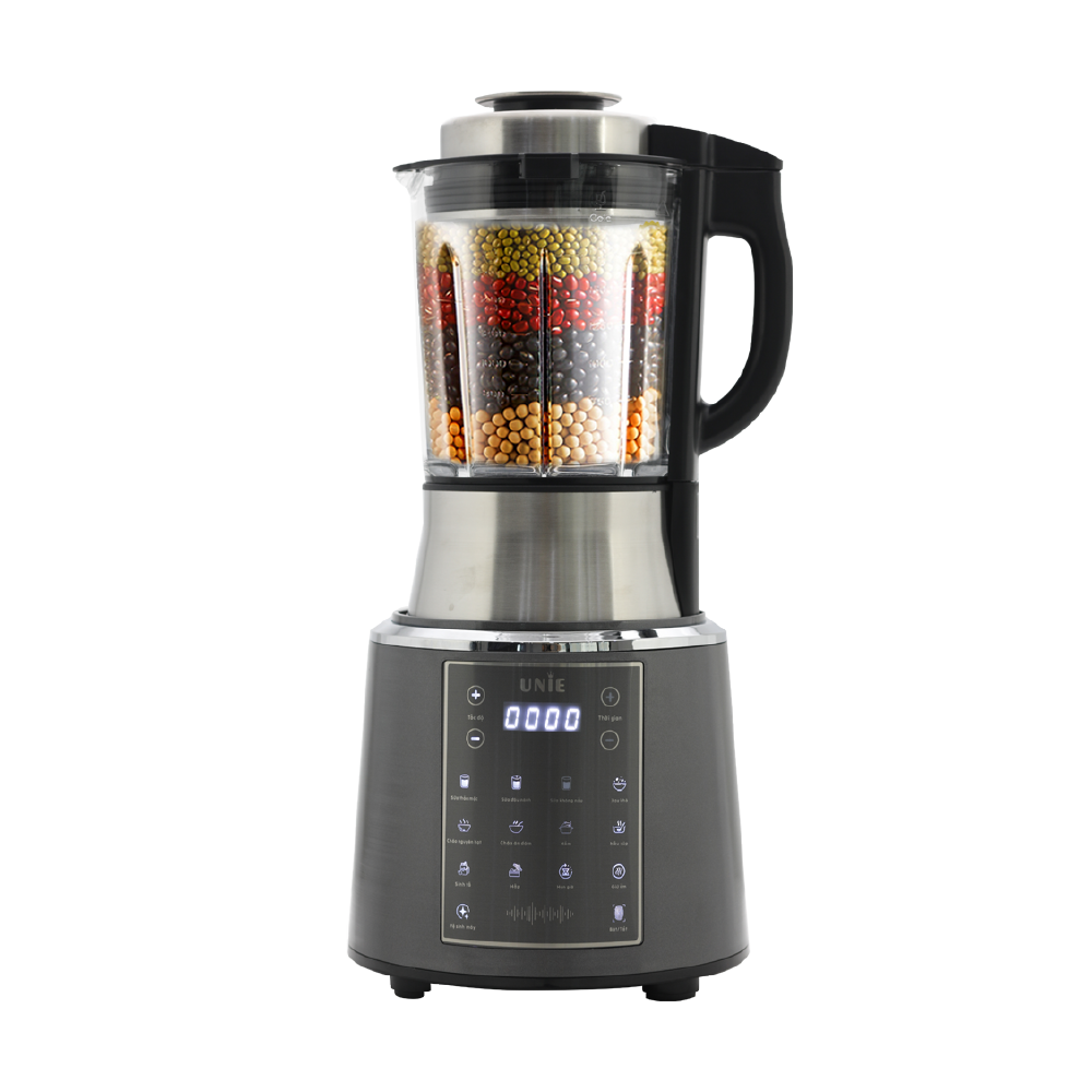 Máy làm sữa hạt UNIE V6S dung tích 1,75L, điều khiển 1 chạm