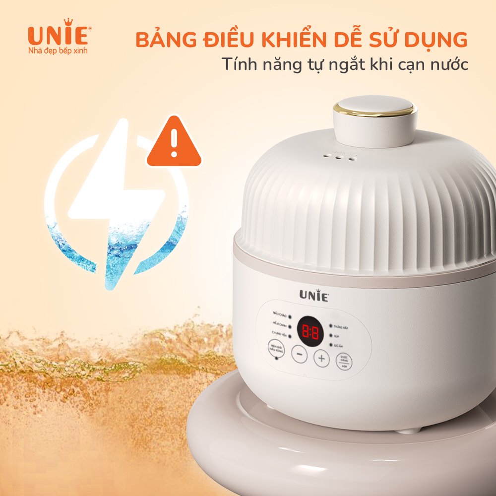 Nồi nấu chậm USC08W dung tích 0.8L, 6 chức năng nấu - Ảnh 3